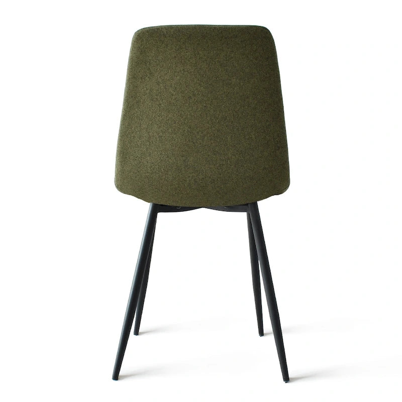 Modern Fabric Upholstered Dining Chairs (Set of 4) - 34x18x18