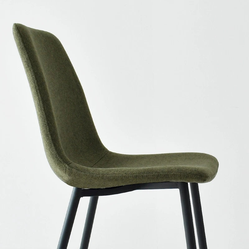 Modern Fabric Upholstered Dining Chairs (Set of 4) - 34x18x18