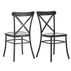 Pompey Metal Dining Chairs (Set of 2) by iNSPIRE Q Classic