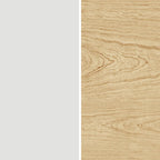 5-Piece Dining Set, 42 Round Drop-Leaf Table and Double X-Back Chairs