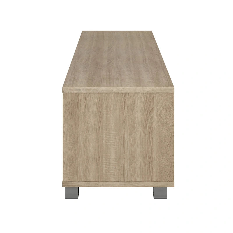 Hollywood Low Profile TV Stand With Doors for TV's up to 85