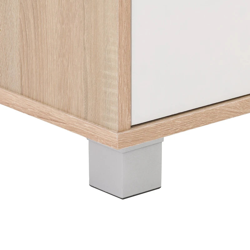 Hollywood Low Profile TV Stand With Doors for TV's up to 85