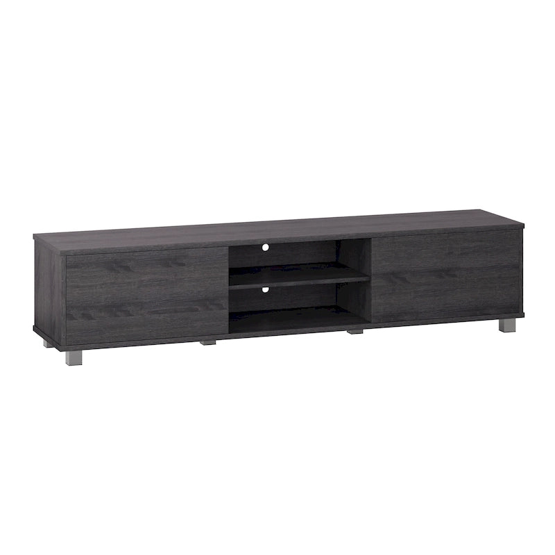 Hollywood Low Profile TV Stand With Doors for TV's up to 85