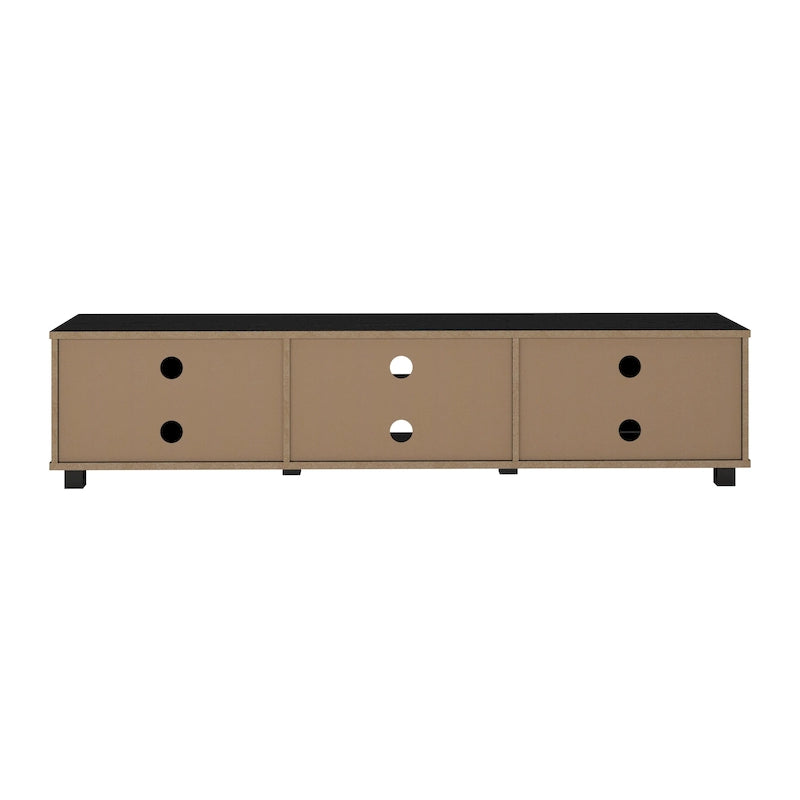 Hollywood Low Profile TV Stand With Doors for TV's up to 85