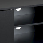 Hollywood Low Profile TV Stand With Doors for TV's up to 85