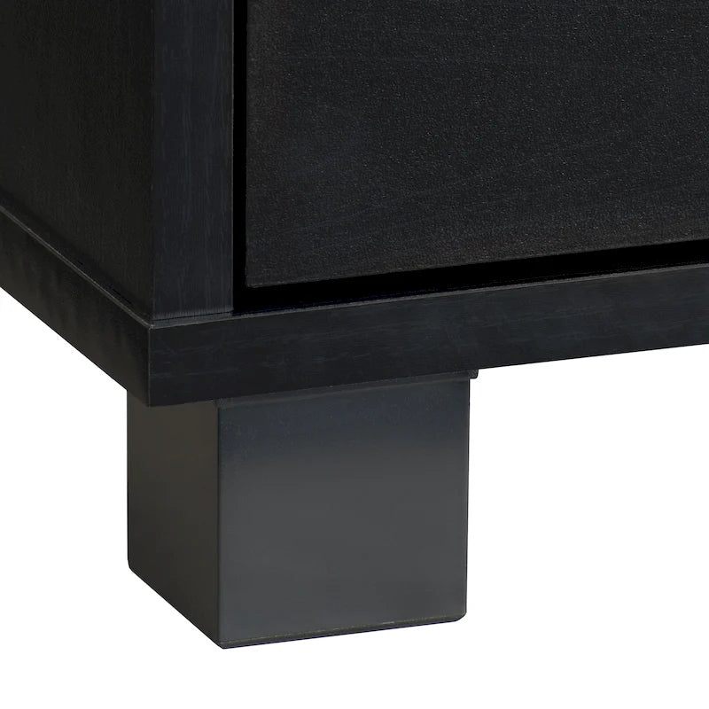 Hollywood Low Profile TV Stand With Doors for TV's up to 85