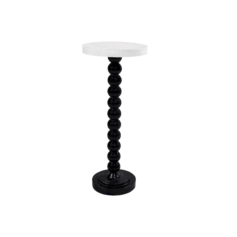 COZAYH Pedestal Small Drinking Table, Contemporary Side Table