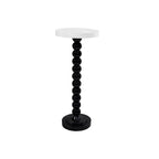 COZAYH Pedestal Small Drinking Table, Contemporary Side Table