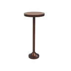 COZAYH Pedestal Small Drinking Table, Contemporary Side Table