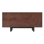 Clihome Modern Wood Storage Buffet Sideboard with 4 Doors