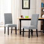 Grandview Upholstered Linen Fabric Dining Chair - 38.6