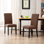 Grandview Upholstered Linen Fabric Dining Chair - 38.6