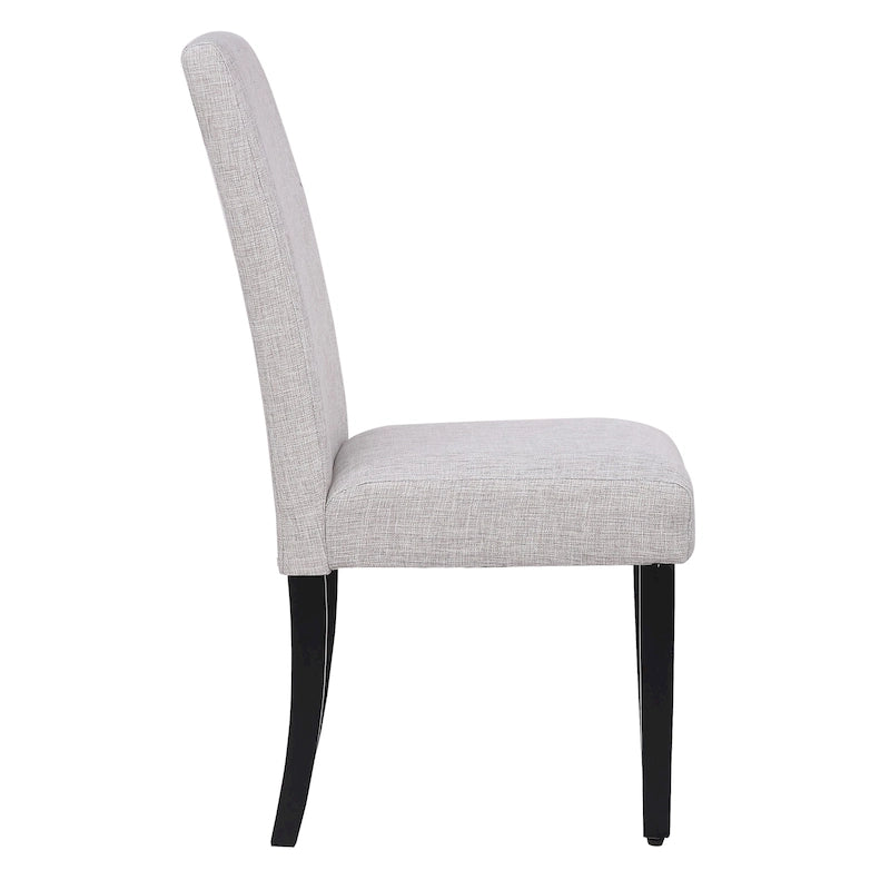 Grandview Upholstered Linen Fabric Dining Chair - 38.6
