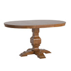 Eleanor Two-tone Oval Solid Wood Dining Table by iNSPIRE Q Classic