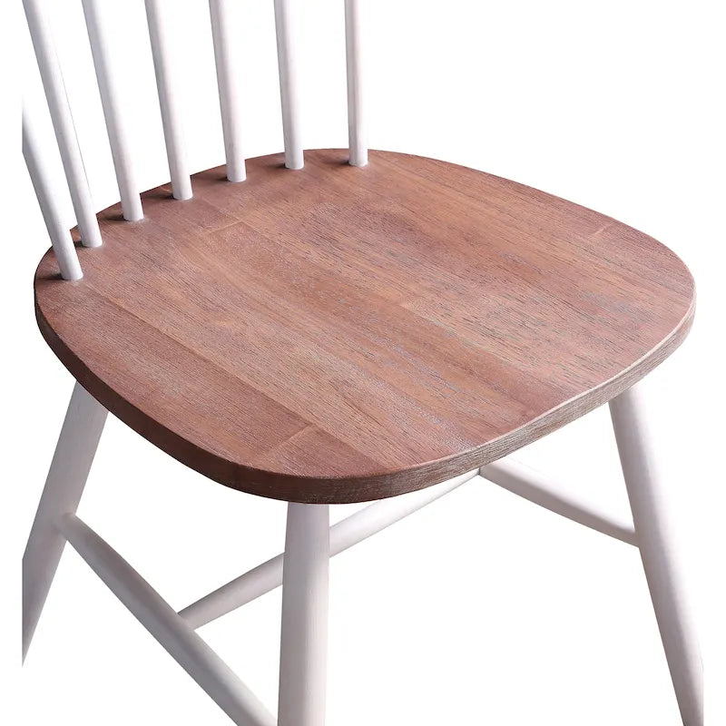 Eagle Ridge Farmhouse Windsor-style Dining Chairs (Set of 2)