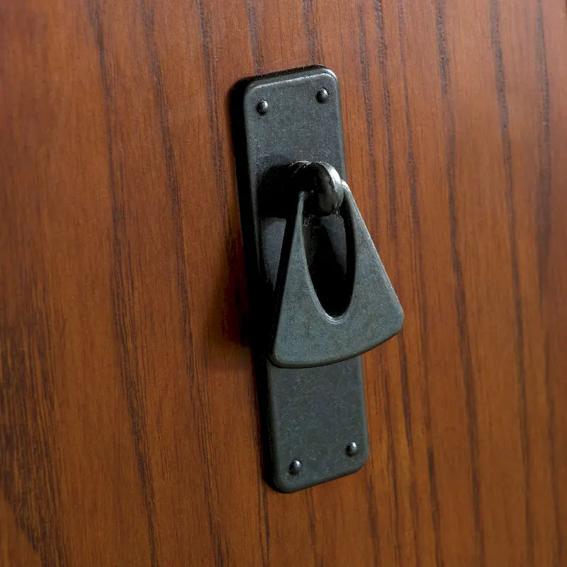 Leick Home Traditional Solid Wood Mission Cabinet End Table