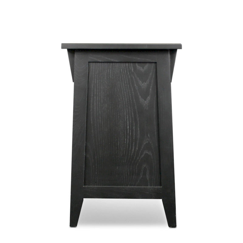 Leick Home Traditional Solid Wood Mission Cabinet End Table