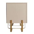 DH BASIC Modern 60-inch 3-Door Storage TV Stand by Denhour