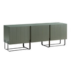 DH BASIC Modern 60-inch 3-Door Storage TV Stand by Denhour