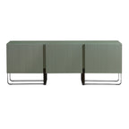 DH BASIC Modern 60-inch 3-Door Storage TV Stand by Denhour