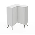 Bestar Small Space Krom Corner Storage Unit