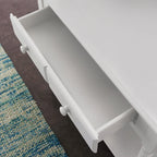 Leick Home Coastal One Drawer Narrow Hall Console Sofa Table