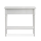 Leick Home Coastal One Drawer Narrow Hall Console Sofa Table