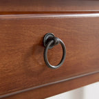 Leick Home Coastal One Drawer Narrow Hall Console Sofa Table