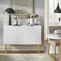Lifestorey Valen Channel Front Sideboard/Buffet with Adjustable Shelves
