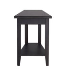 Leick Home Laurent Narrow End Table with Shelf