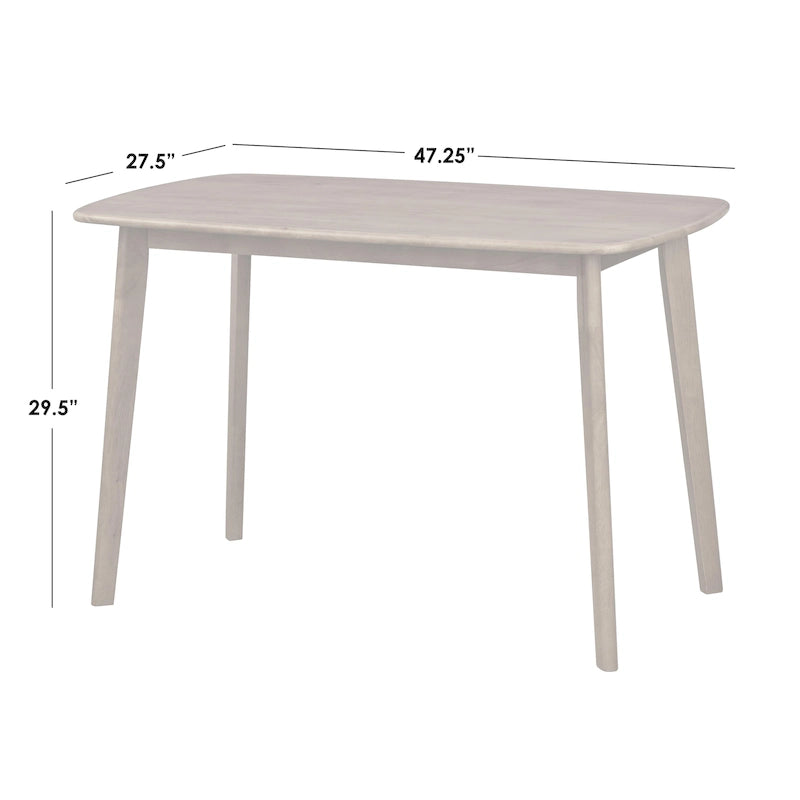 Simple Living 4-Piece Nettie Solid Wood Dining Set