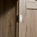 HOMCOM 72 Freestanding 4-Door Kitchen Pantry, Storage Cabinet Organizer with 4-Tiers, and Adjustable Shelves, White