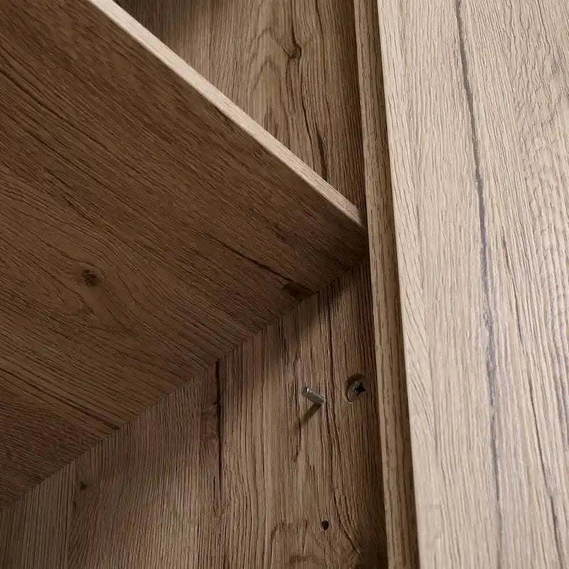 HOMCOM 72 Freestanding 4-Door Kitchen Pantry, Storage Cabinet Organizer with 4-Tiers, and Adjustable Shelves, White