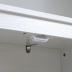 HOMCOM 72 Freestanding 4-Door Kitchen Pantry, Storage Cabinet Organizer with 4-Tiers, and Adjustable Shelves, White