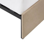 Arlert V-Channel Headboard Storage Platform Bed by iNSPIRE Q Modern