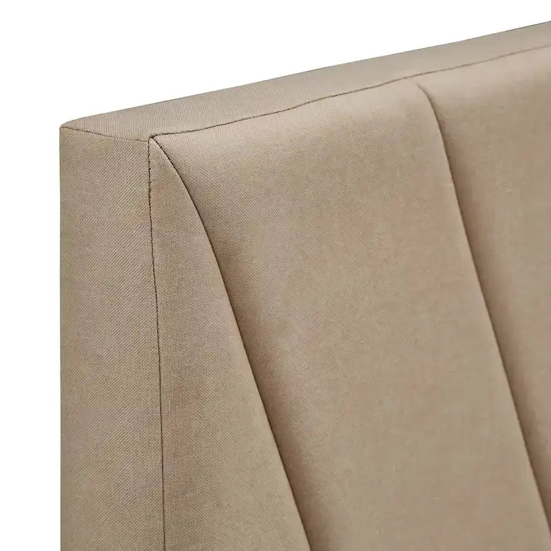 Arlert V-Channel Headboard Storage Platform Bed by iNSPIRE Q Modern