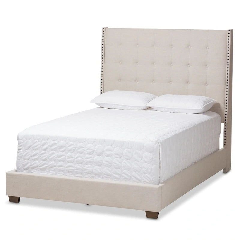 Copper Grove Tarahne Contemporary Fabric Upholstered Bed