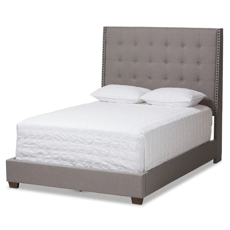 Copper Grove Tarahne Contemporary Fabric Upholstered Bed