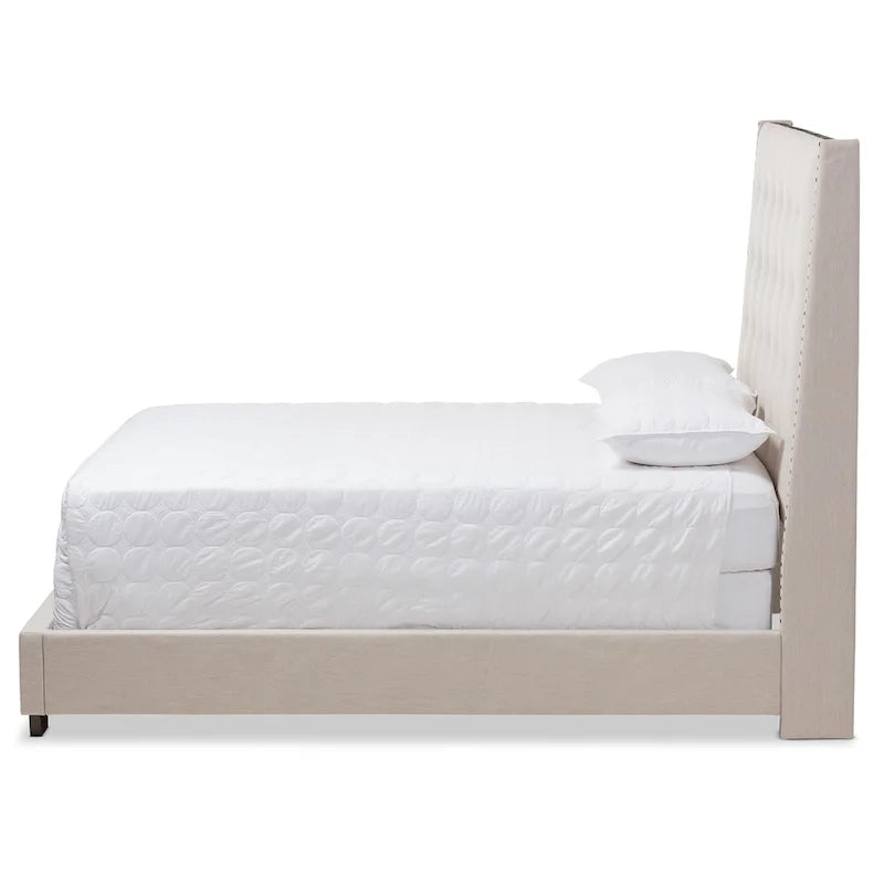 Copper Grove Tarahne Contemporary Fabric Upholstered Bed