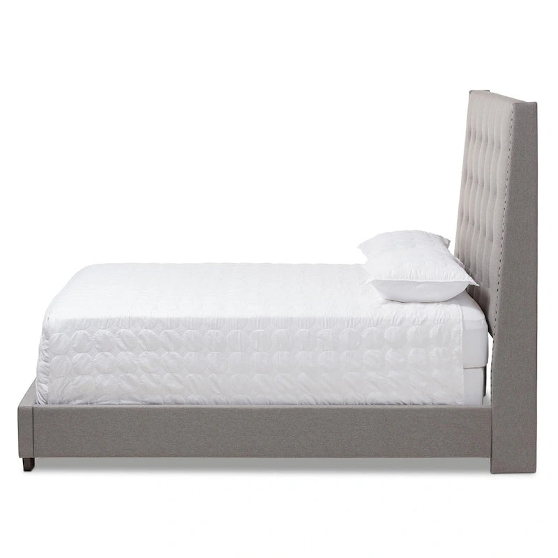 Copper Grove Tarahne Contemporary Fabric Upholstered Bed