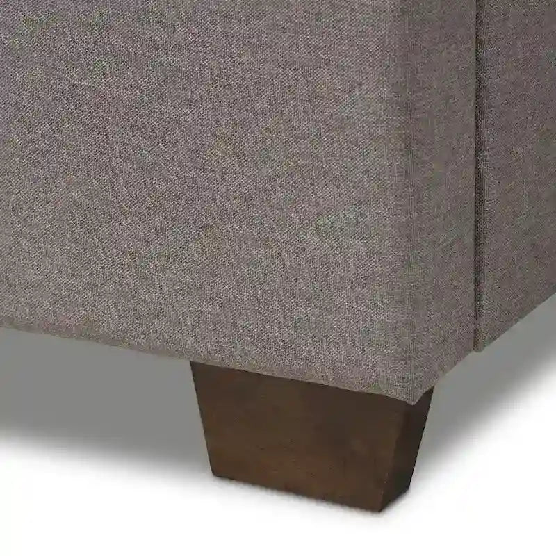 Copper Grove Tarahne Contemporary Fabric Upholstered Bed