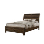Joell 6 Piece Brown Ructic Panel Bedroom Set