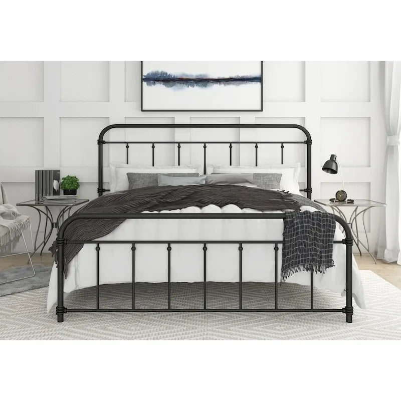 Nana Metal Platform Bed