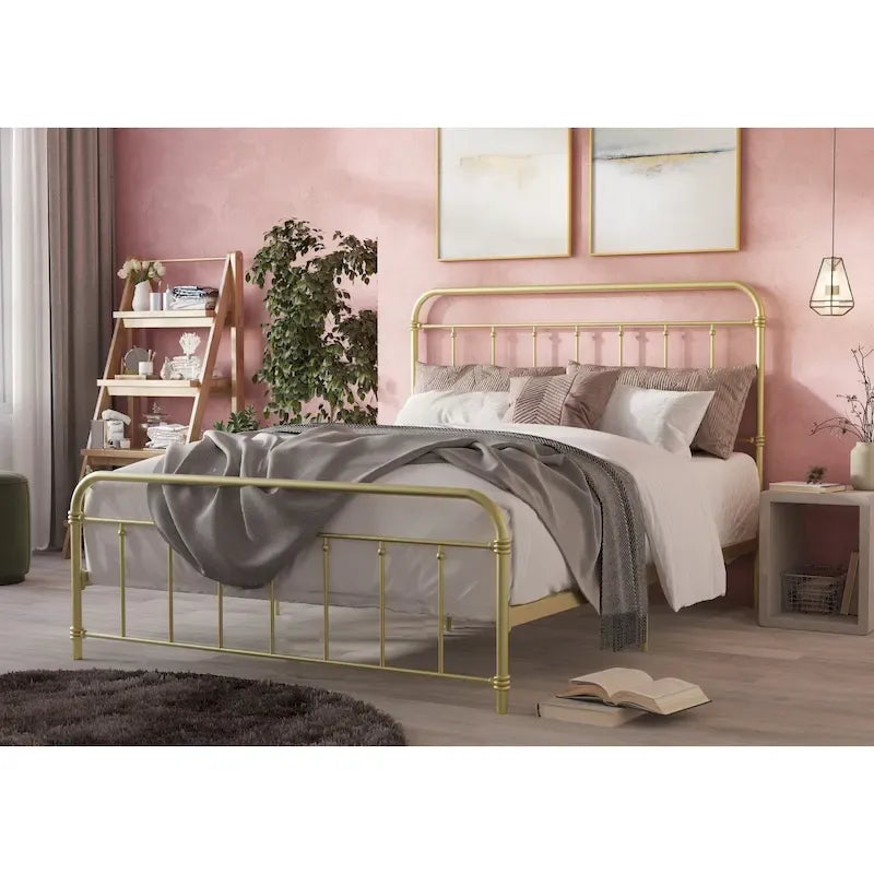 Nana Metal Platform Bed