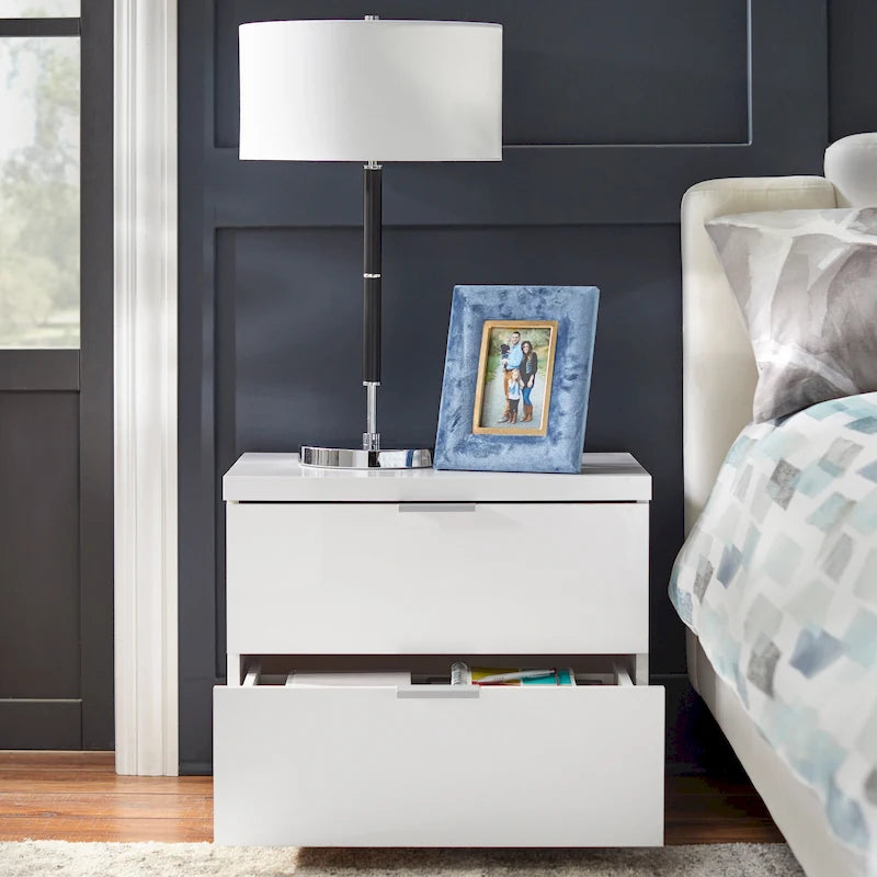 Porch & Den Jefferson High Gloss Nightstand