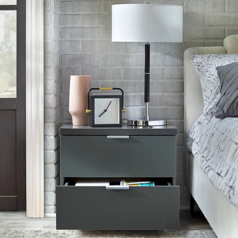 Porch & Den Jefferson High Gloss Nightstand