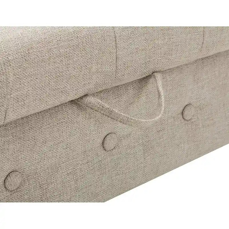 Storage Bench , Bedroom Bench with Arms Ottoman entryway bench with storage