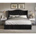 Riley Tufted Upholstered Platform Bed