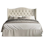 Riley Tufted Upholstered Platform Bed