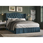Riley Tufted Upholstered Platform Bed